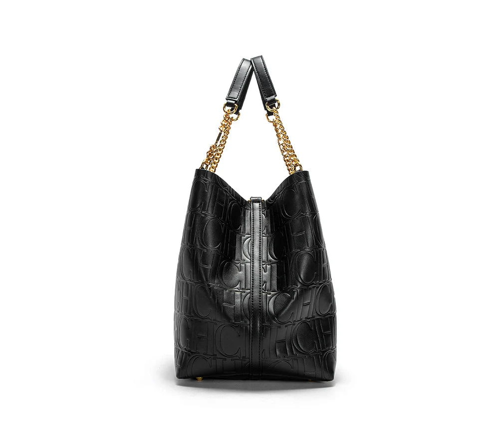 Timeless Texture Handbag - Retro Deluxe Shoulder Bags | Chuzko.com