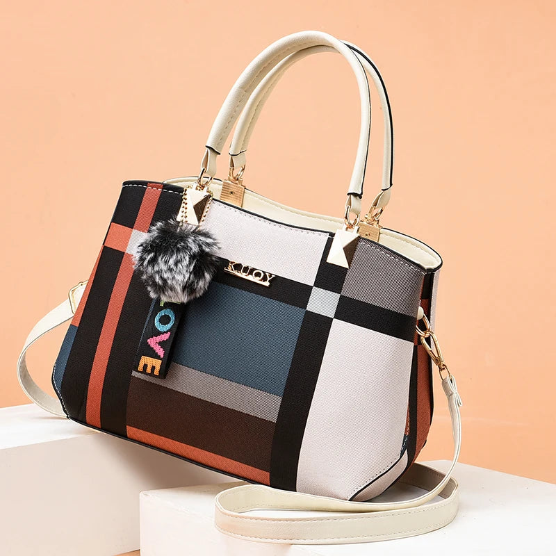 Modern Urbanity Colorblock Tote Handbags HandBags | Chuzko.com