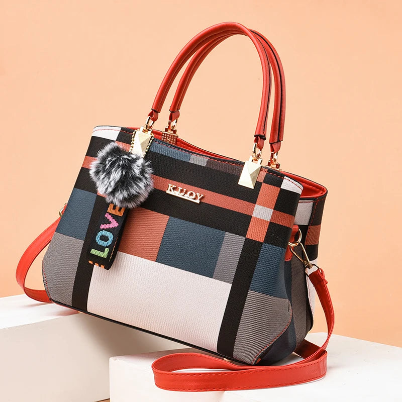 Modern Urbanity Colorblock Tote Handbags HandBags | Chuzko.com