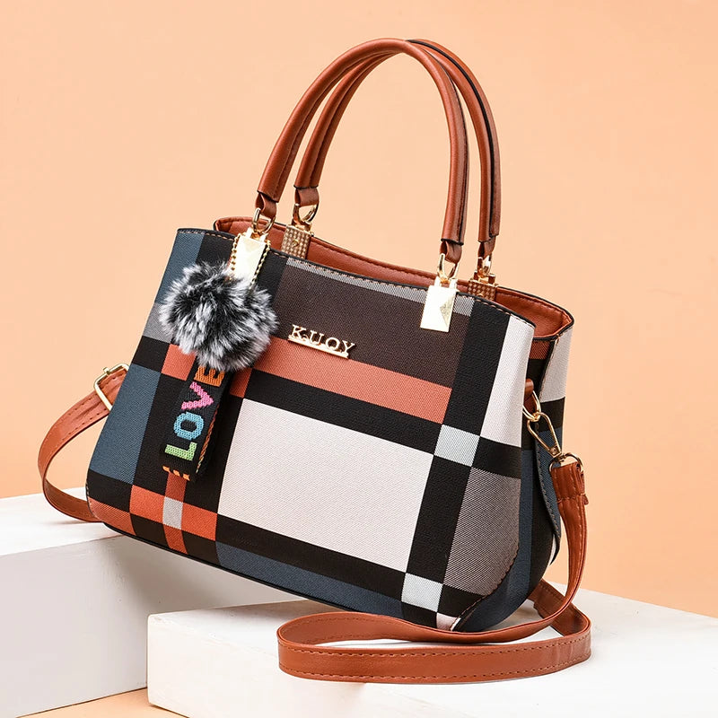 Modern Urbanity Colorblock Tote Handbags HandBags | Chuzko.com