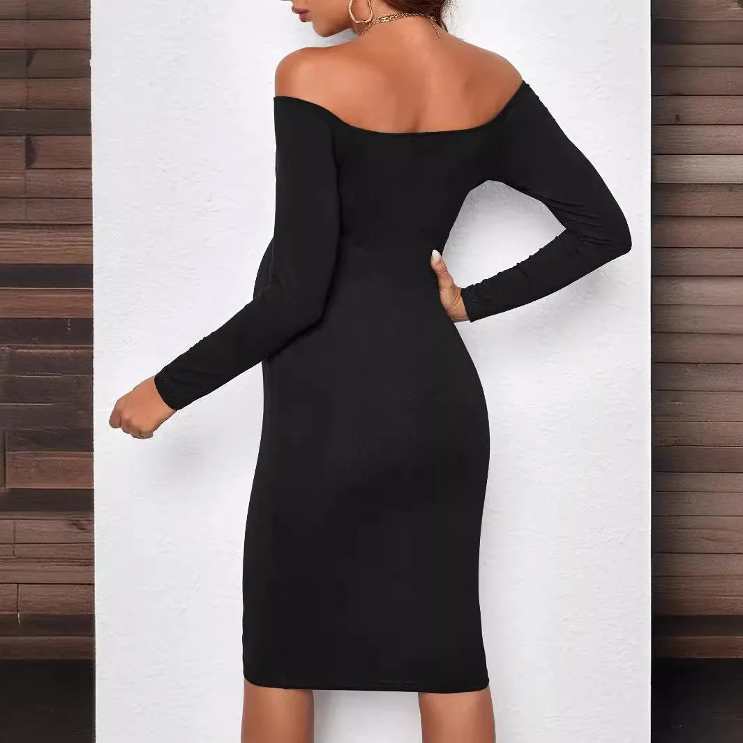 Mama Glow Long Sleeve Midi Pregnancy Dresses | Chuzko.com