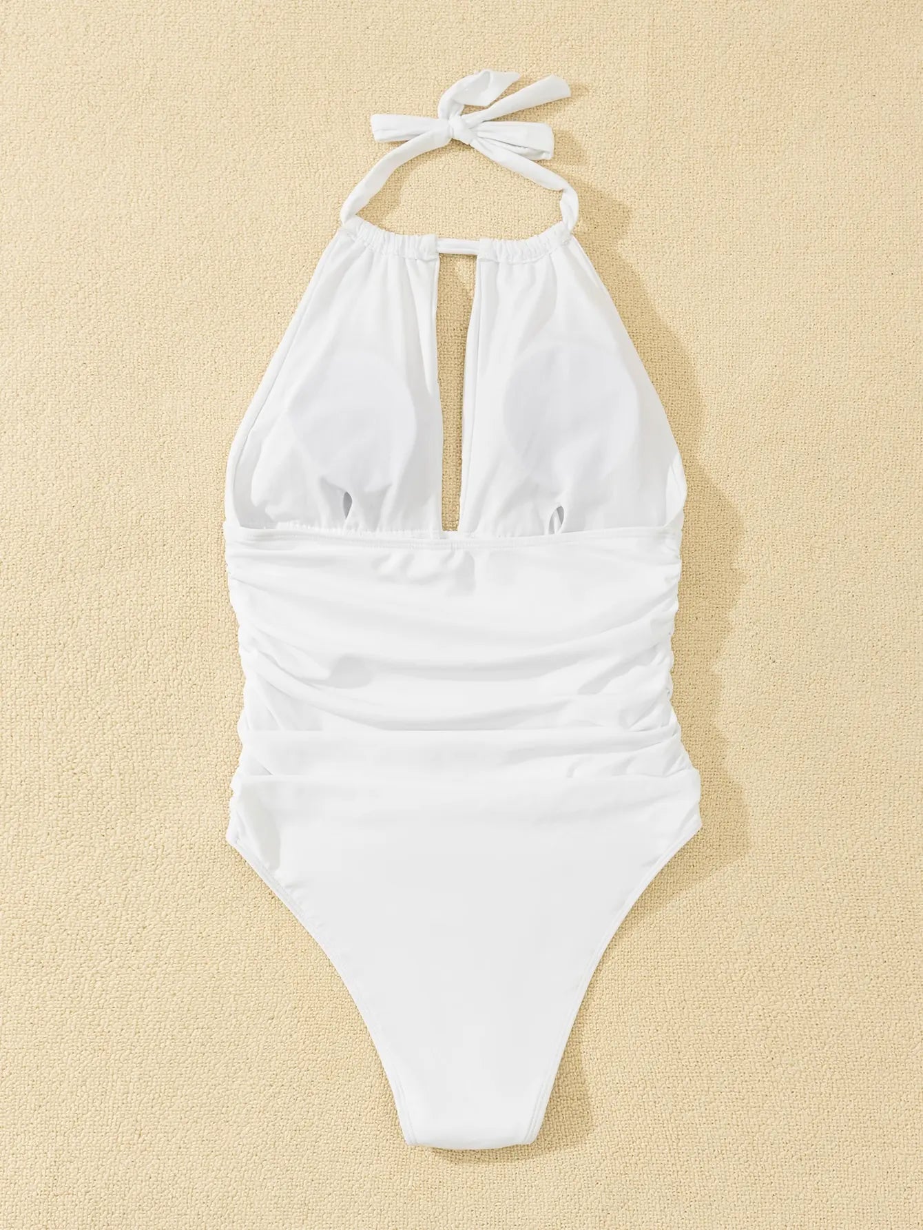 Pool Party Ruched Monokini-suit Monokini Swimwears | Chuzko.com