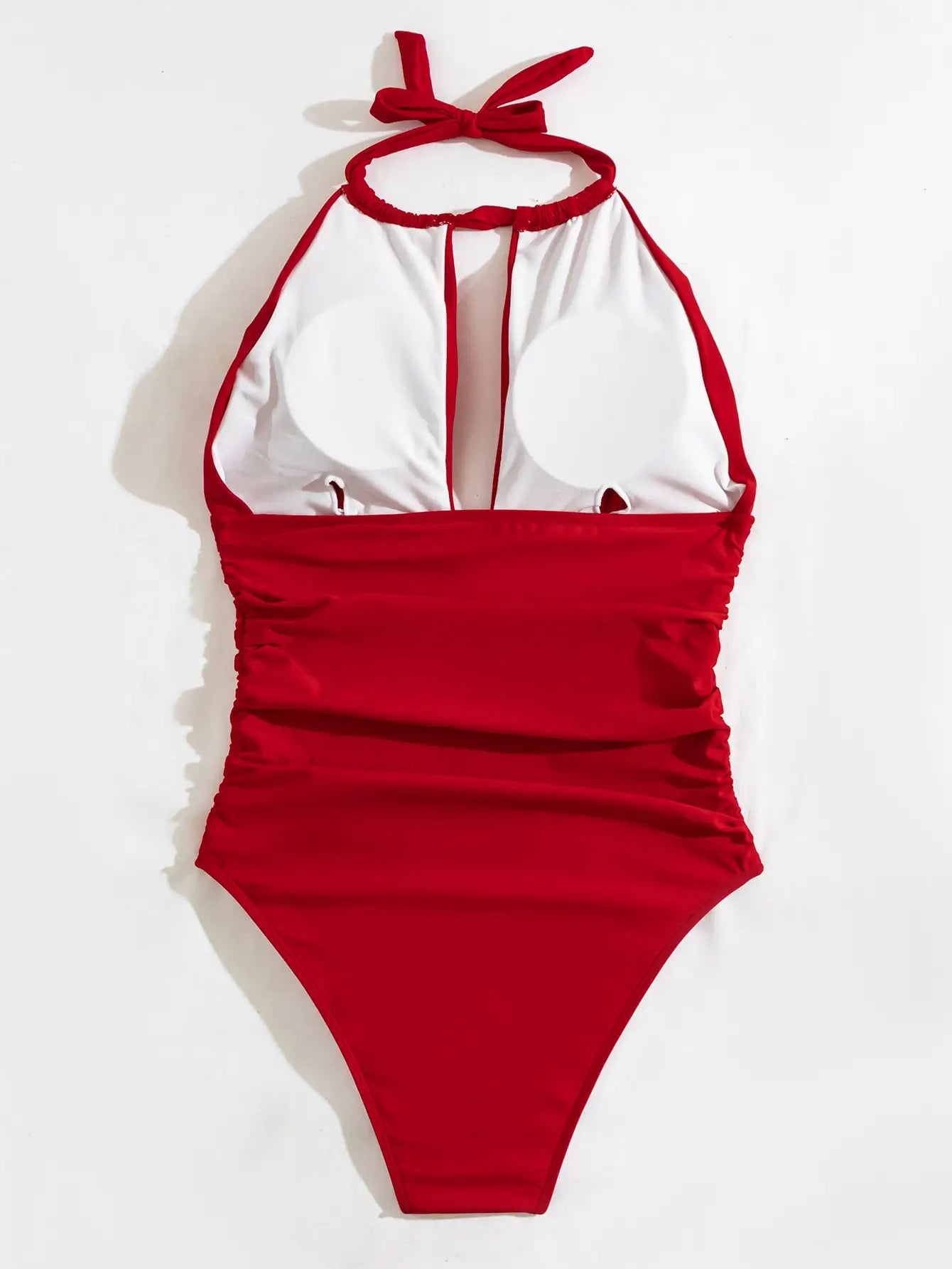 Pool Party Ruched Monokini-suit Monokini Swimwears | Chuzko.com