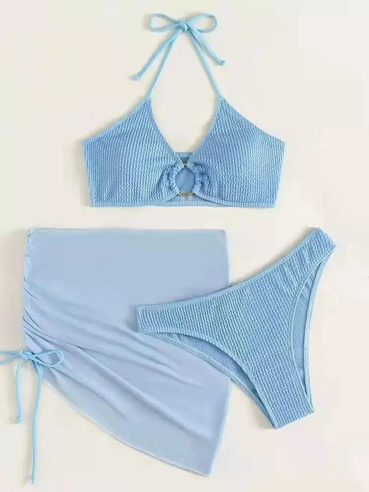 Summer Heat Brazilian Bikini Suits with Matching Skirt Bikini 3 | Chuzko.com