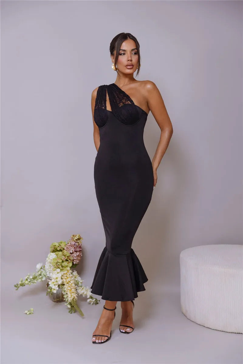 Halter Elegance Mermaid Evening Dress Event Dresses | Chuzko.com