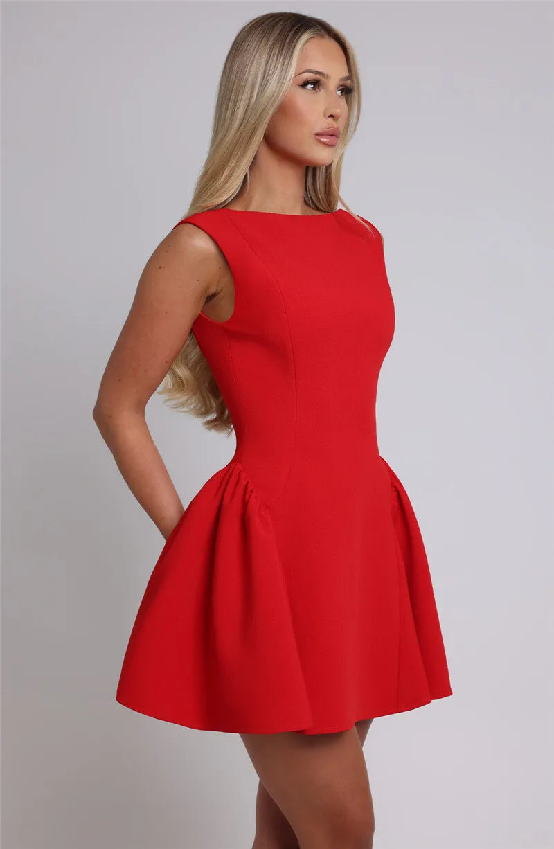 Twirl-Ready Tea-Length: Ultimate Date Night Dress Mini Dresses | Chuzko.com