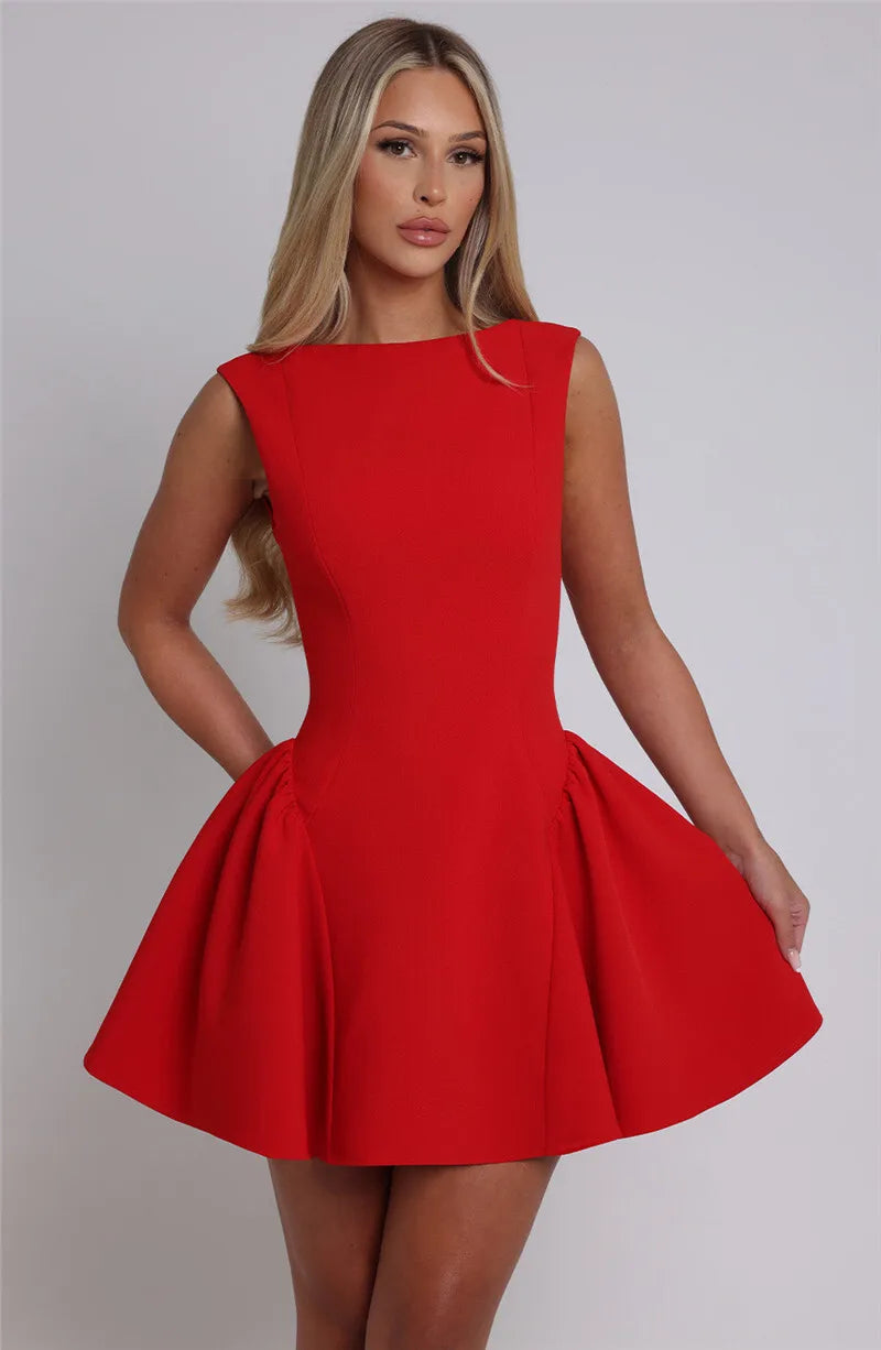 Twirl-Ready Tea-Length: Ultimate Date Night Dress Mini Dresses | Chuzko.com