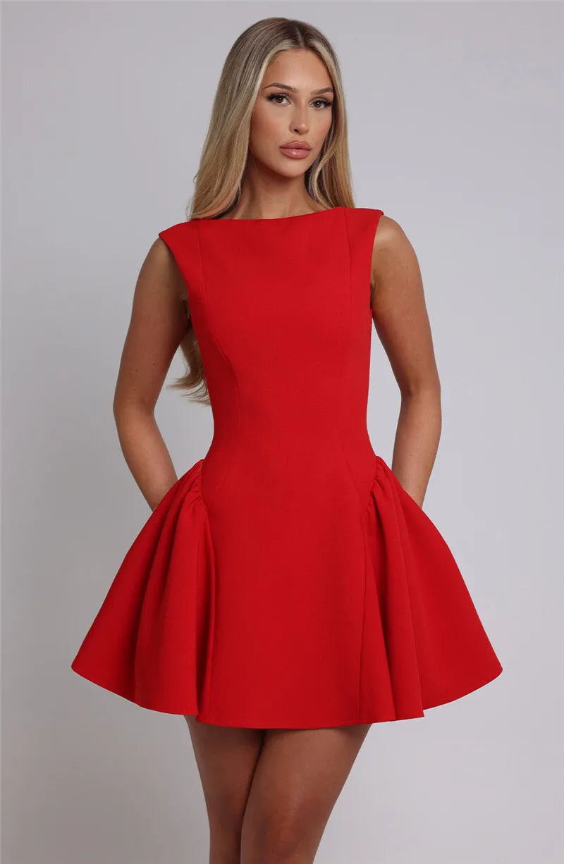 Twirl-Ready Tea-Length: Ultimate Date Night Dress Mini Dresses | Chuzko.com