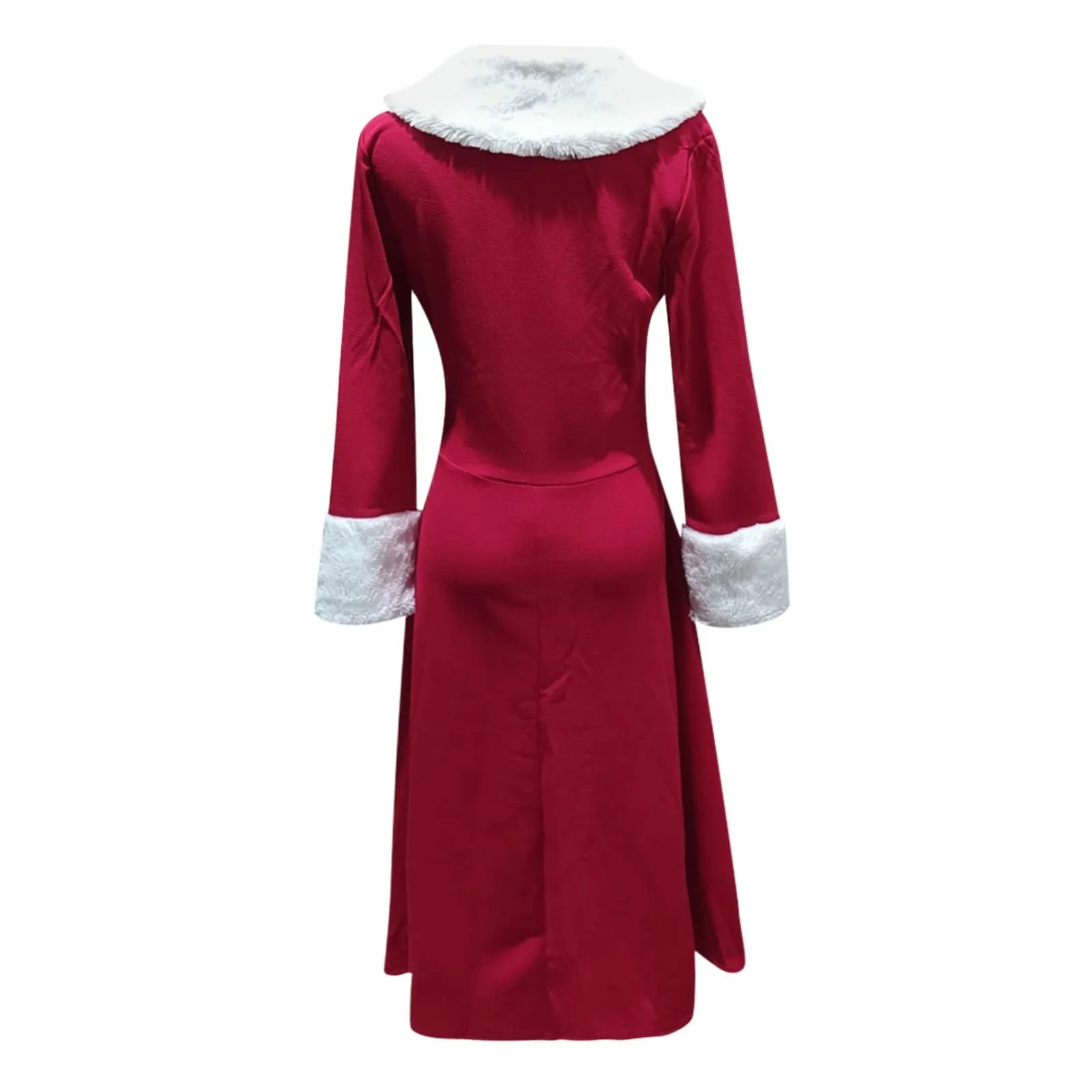 Santa-Inspired Holiday Dress Christmas Party Gown Xmas Dresses | Chuzko.com