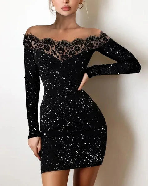 Sparkling Mini Dress: Perfect for Party Season Bodycon Mini | Chuzko.com