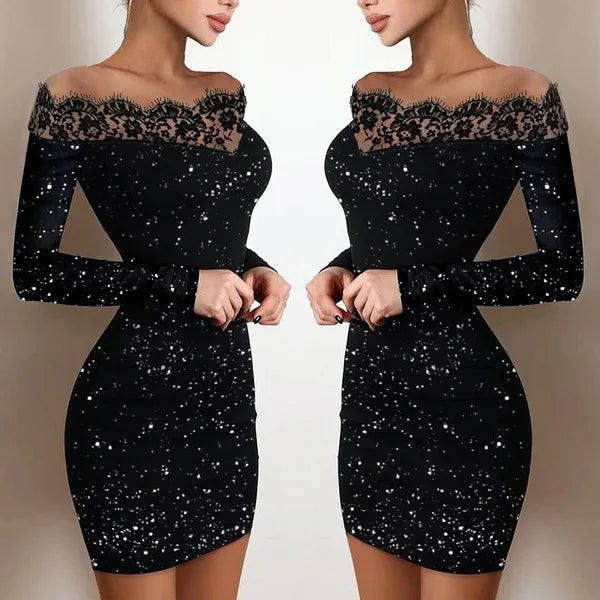 Sparkling Mini Dress: Perfect for Party Season Bodycon Mini | Chuzko.com