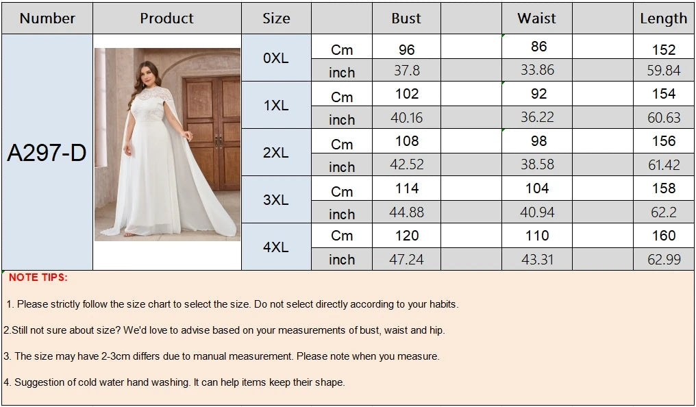 Wedding Dress with Watteau Train Plus Size Bridal Gown Wedding | Chuzko.com