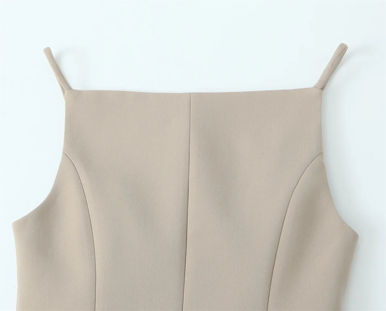 Business Casual Sleeveless Top Structured Blouse Sleeveless | Chuzko.com