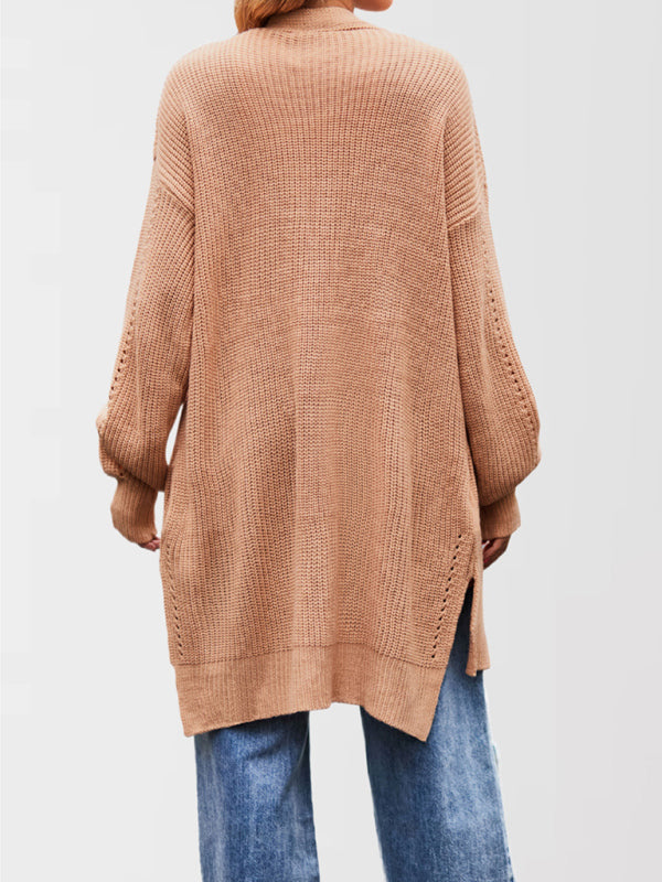 Open Front Cardigan Draped Knit Duster Duster Cardigans | Chuzko.com