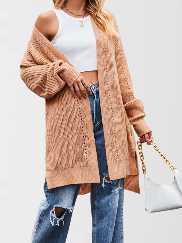 Open Front Cardigan Draped Knit Duster Duster Cardigans | Chuzko.com