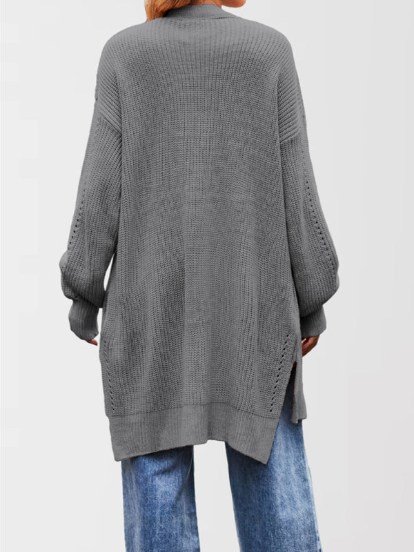 Open Front Cardigan Draped Knit Duster Duster Cardigans | Chuzko.com