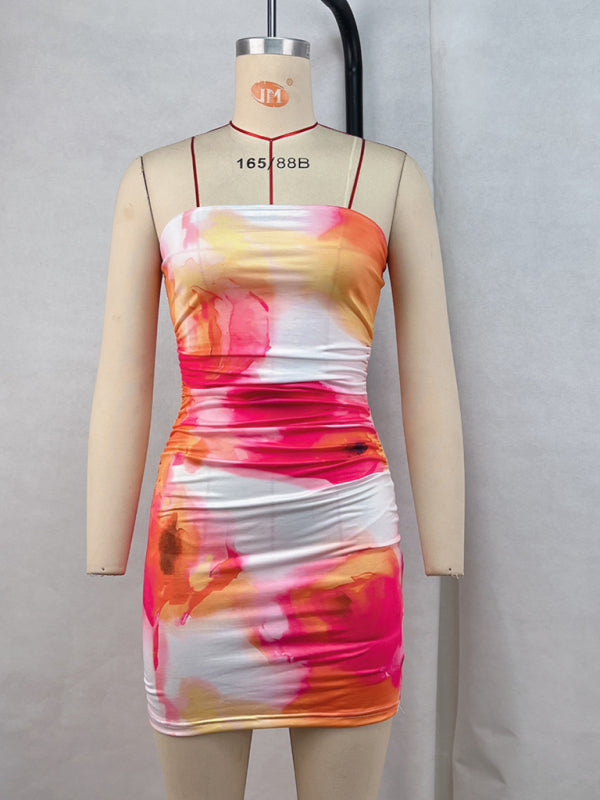 Tie Dye Jersey Tube Dress Tube Dresses | Chuzko.com