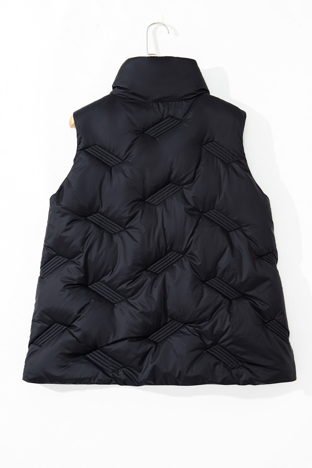 High-Neck Zip Quilted Vest – Essential Fall Layer Vests | Chuzko.com