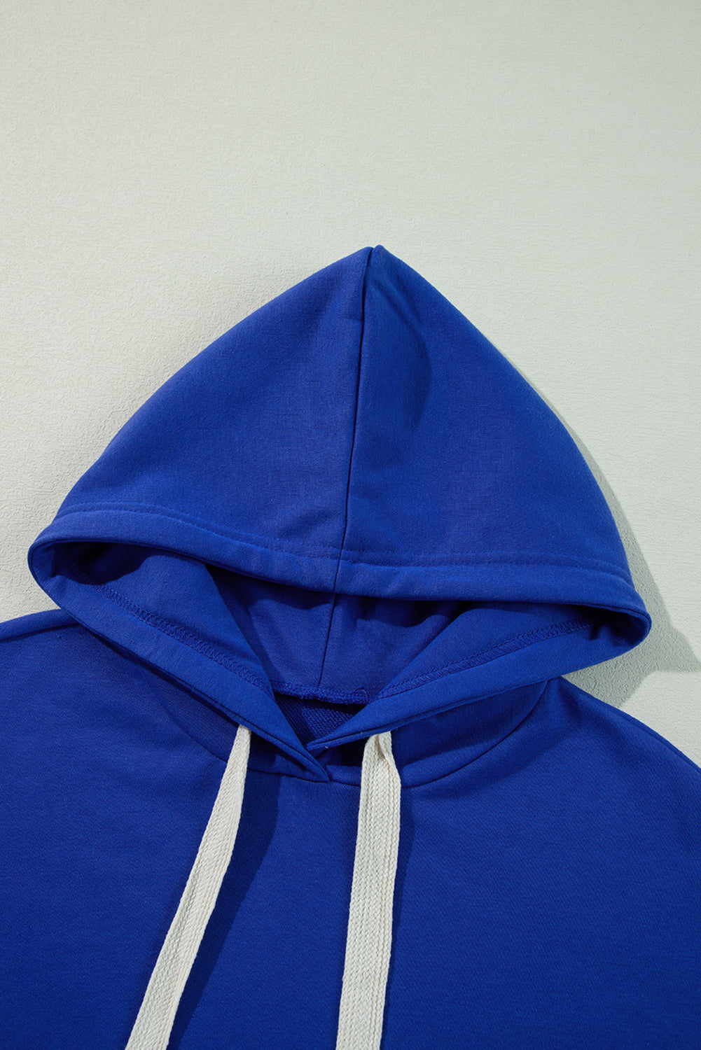 Cropped Hoodie with Drawstring Style Sweatshirts & Hoodies | Chuzko.com