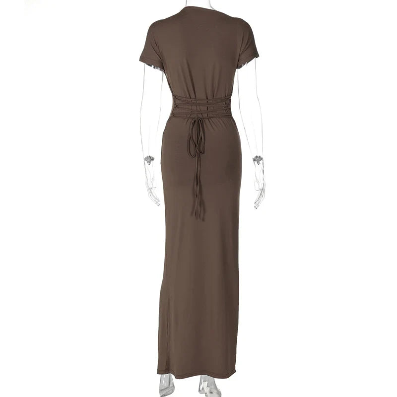 Elegant Asymmetrical Evening Dress for Weddings Elegant Dresses | Chuzko.com