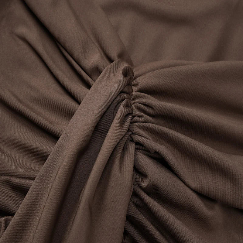 Elegant Asymmetrical Evening Dress for Weddings Elegant Dresses | Chuzko.com