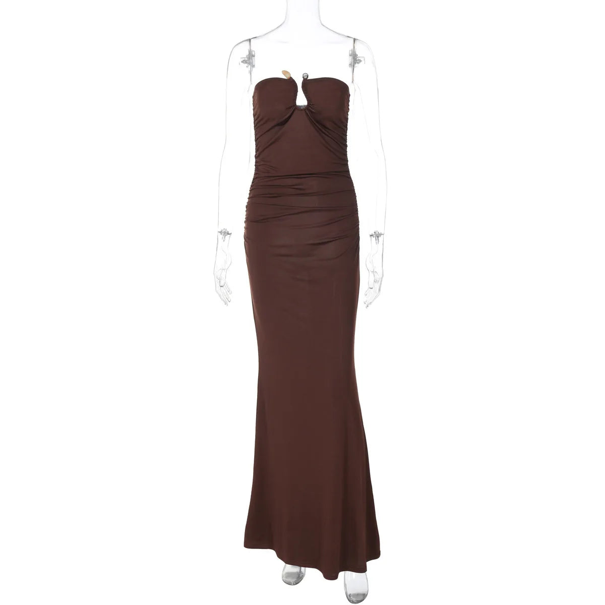 Strapless Mermaid Evening Dress Cocktail Dresses | Chuzko.com