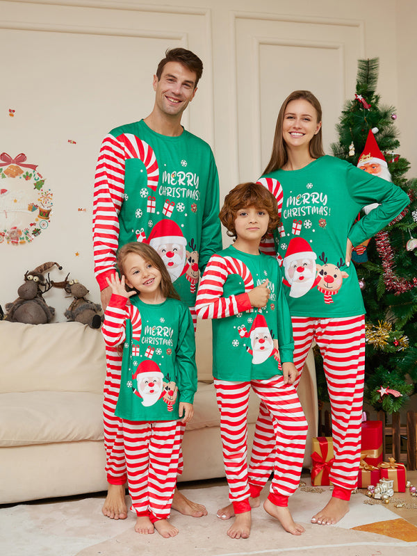 Dad's Merry Christmas Santa Claus Pajamas: Thanksgiving Match	