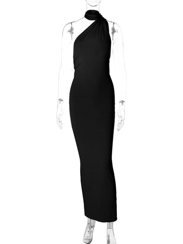 Cocktail Parties Couture Backless Tail Maxi Dress Evening Dresses | Chuzko.com