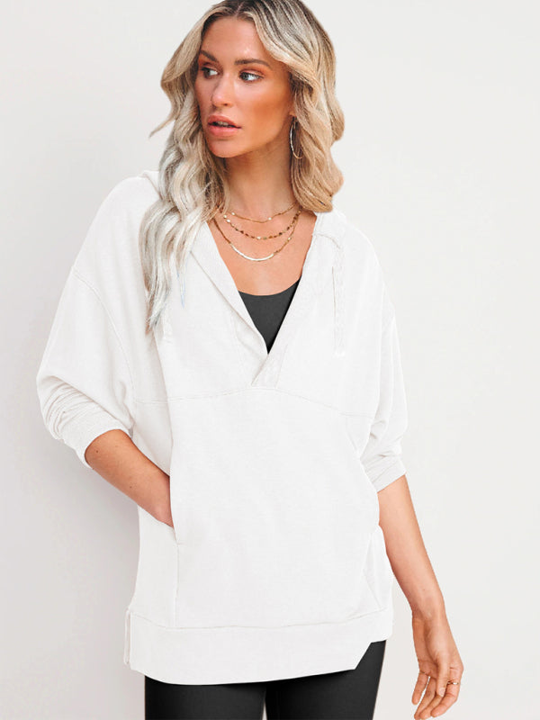 Hooded Kangaroo Pocket Sweatshirt	