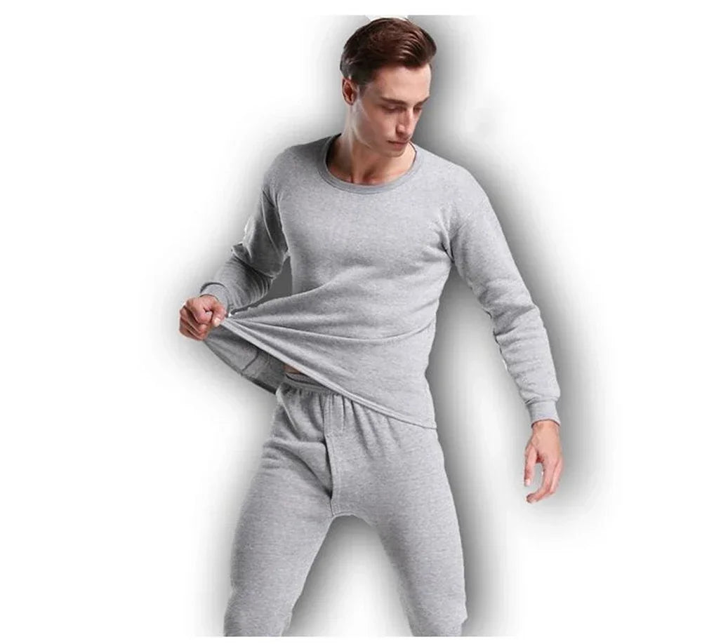 Men's Fleece Lined Thermal Underwear for Winter Pants & Top Men | Chuzko.com