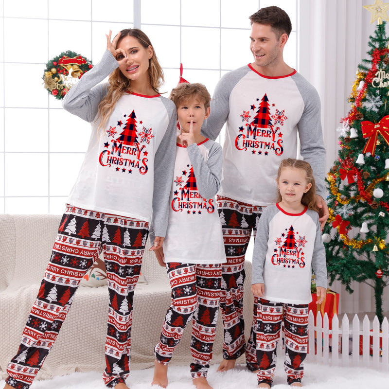 Family Christmas Pajamas Set Holiday Sleepwear Set Xmas Sleepwear | Chuzko.com