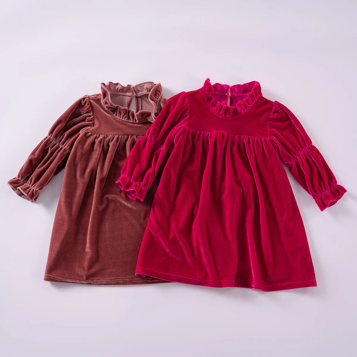 Toddler Velvet Holiday Dress 9 months to 5 years Kids Dresses | Chuzko.com