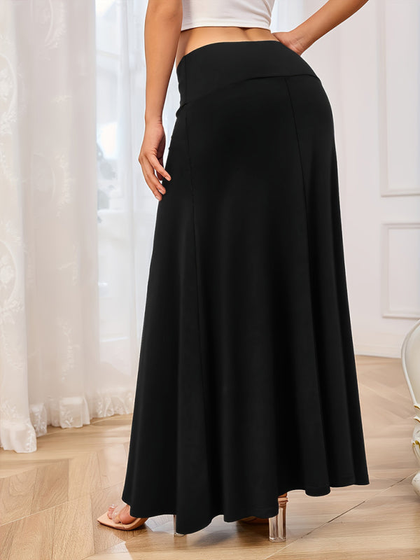 Flowy A-Line Maxi Skirt for Every Occasion Maxi Skirts | Chuzko.com