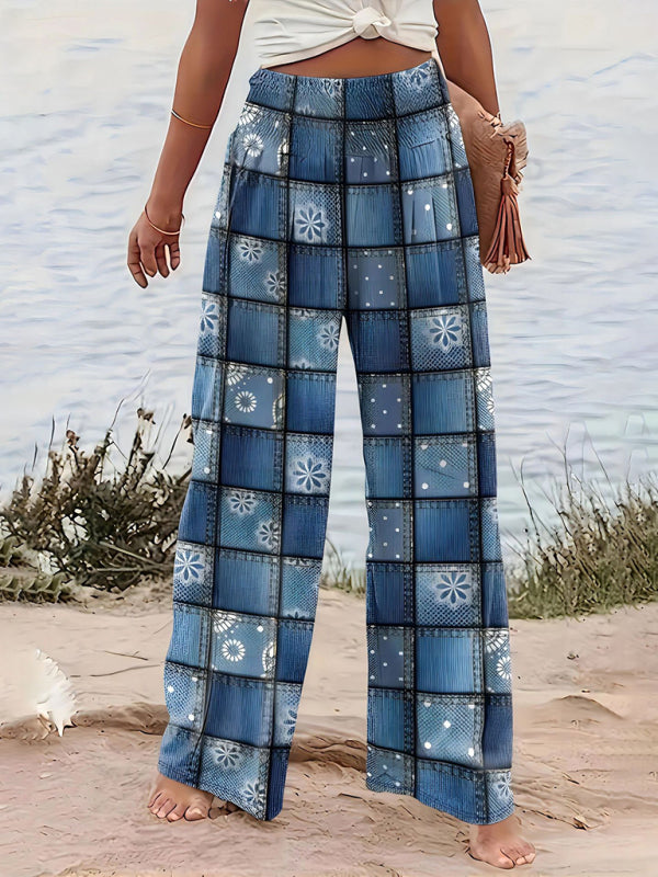 Boho Patchwork Pants for Fashion-Forward Women	