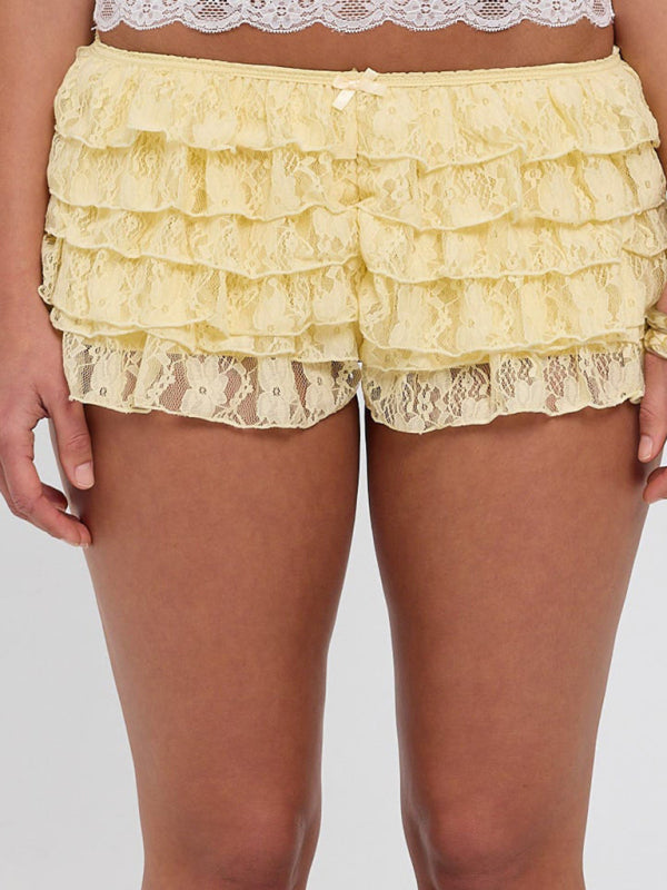 Lace Ruffle Bloomers for Lounge & Bridal Nights Bloomers