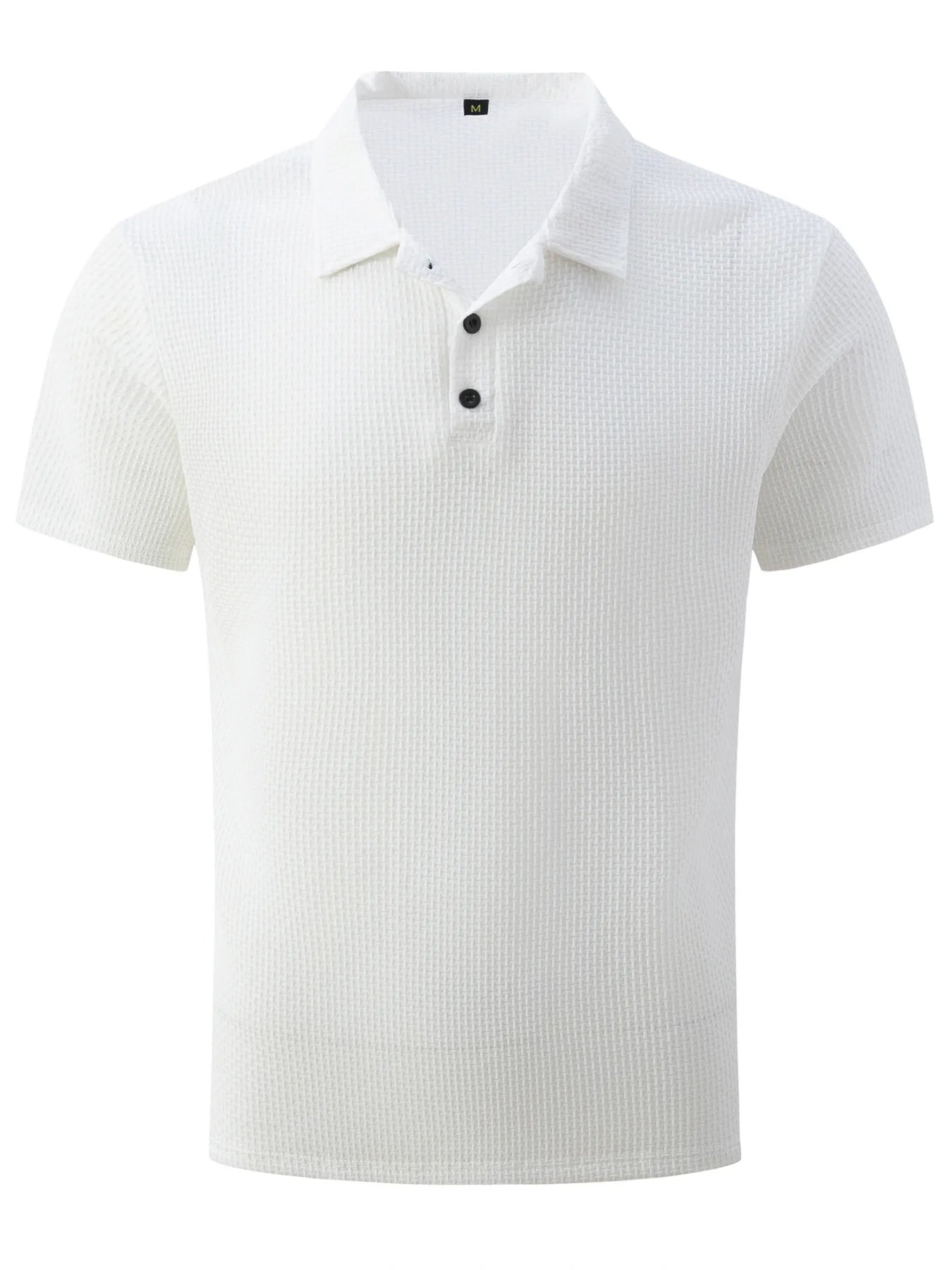 Summer Essential Shirt - Men's Textured Polo Polo Shirts