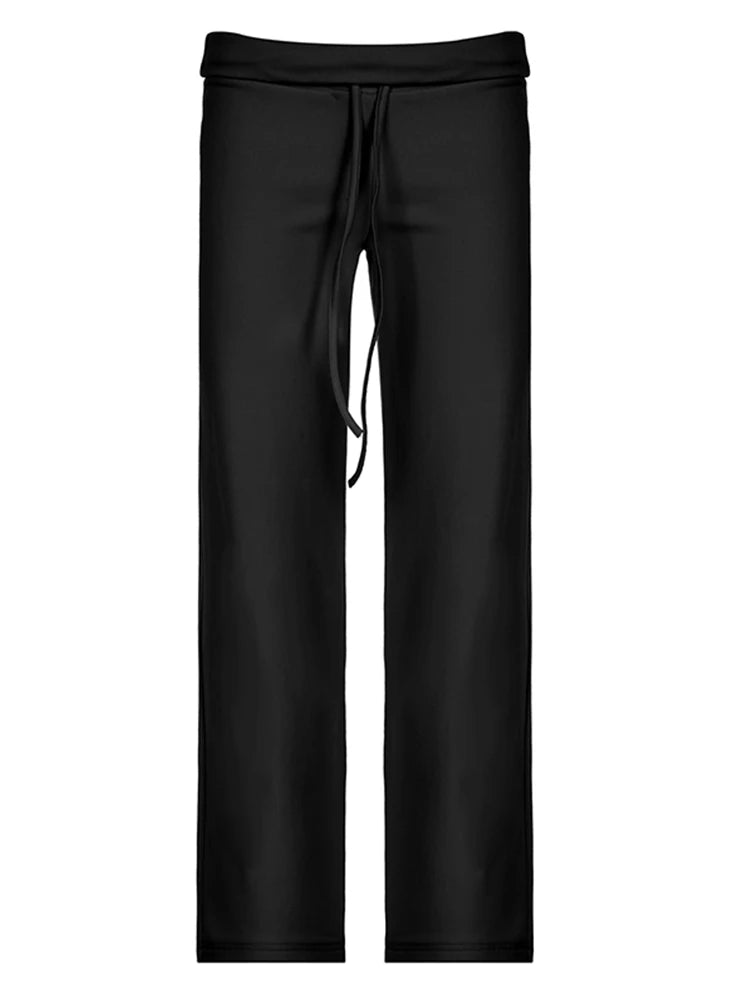 Comfy Lounge Pants with Wide Waistband Pants