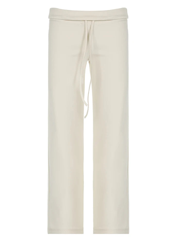 Comfy Lounge Pants with Wide Waistband Pants