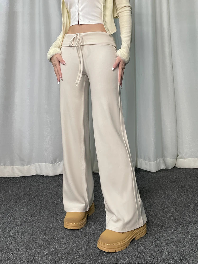 Comfy Lounge Pants with Wide Waistband Pants