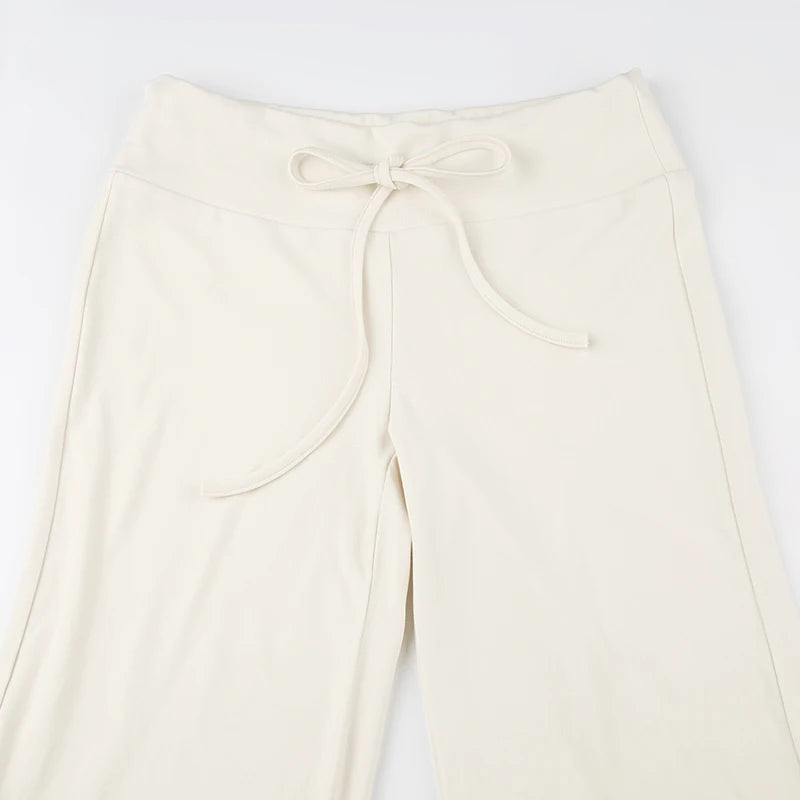 Comfy Lounge Pants with Wide Waistband Pants