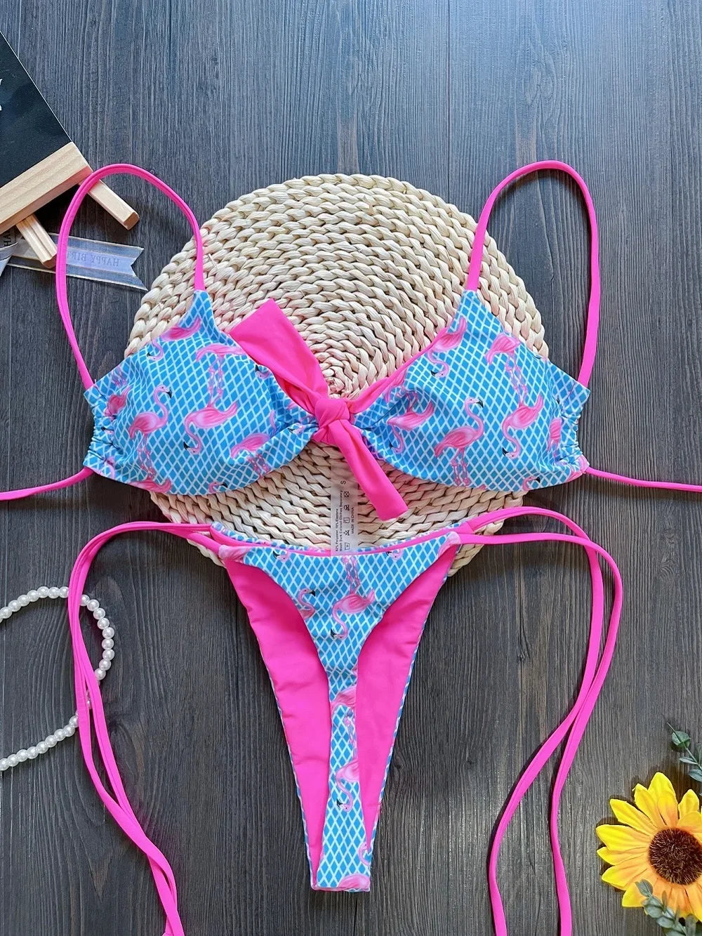 Padded Micro Bikini – Beach & Pool Party Brazilian Swimwear	