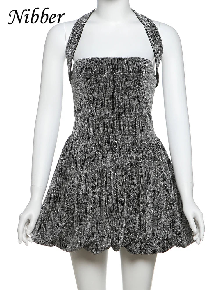 Halter Party Dress - Perfect for Evening Events Mini Dress