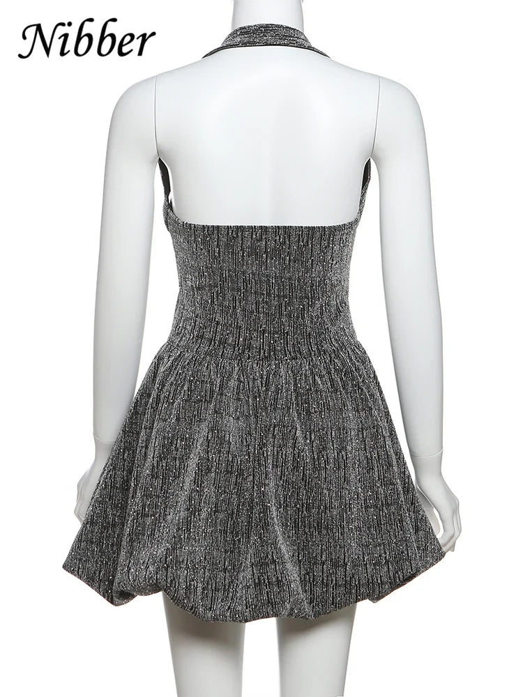 Halter Party Dress - Perfect for Evening Events Mini Dress