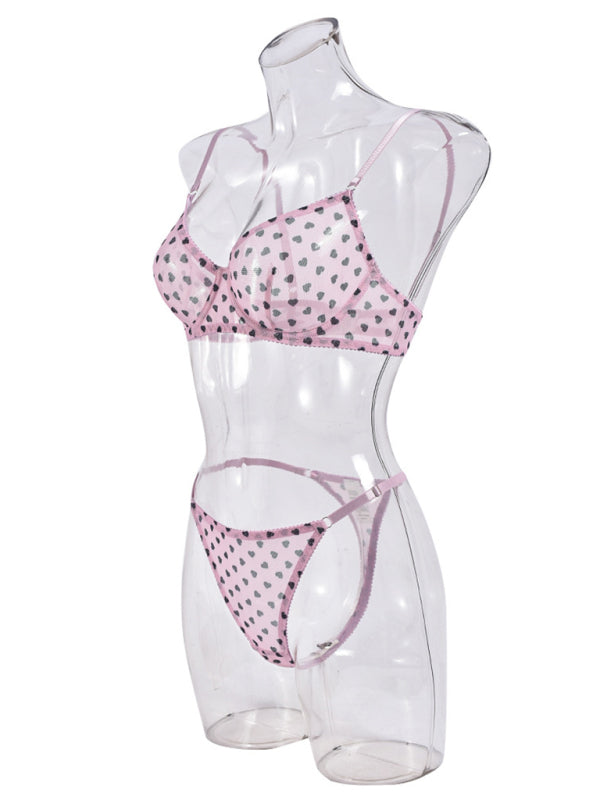 Elegant Mesh Lingerie Set for Romantic Celebrations Lingerie