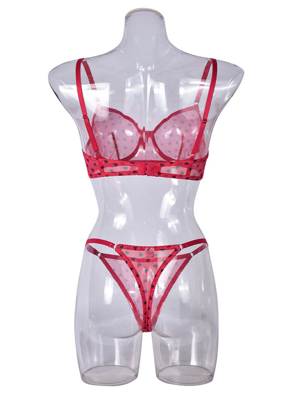 Elegant Mesh Lingerie Set for Romantic Celebrations Lingerie