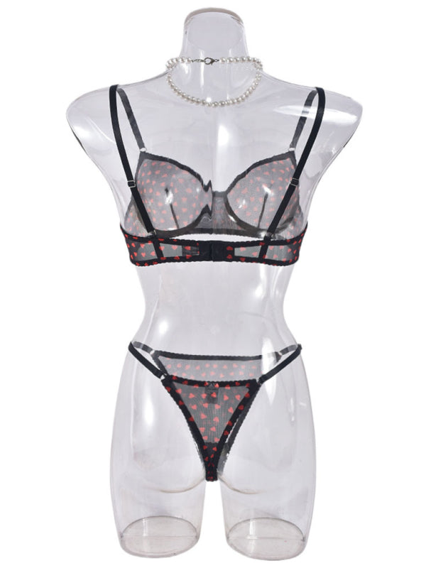 Elegant Mesh Lingerie Set for Romantic Celebrations Lingerie