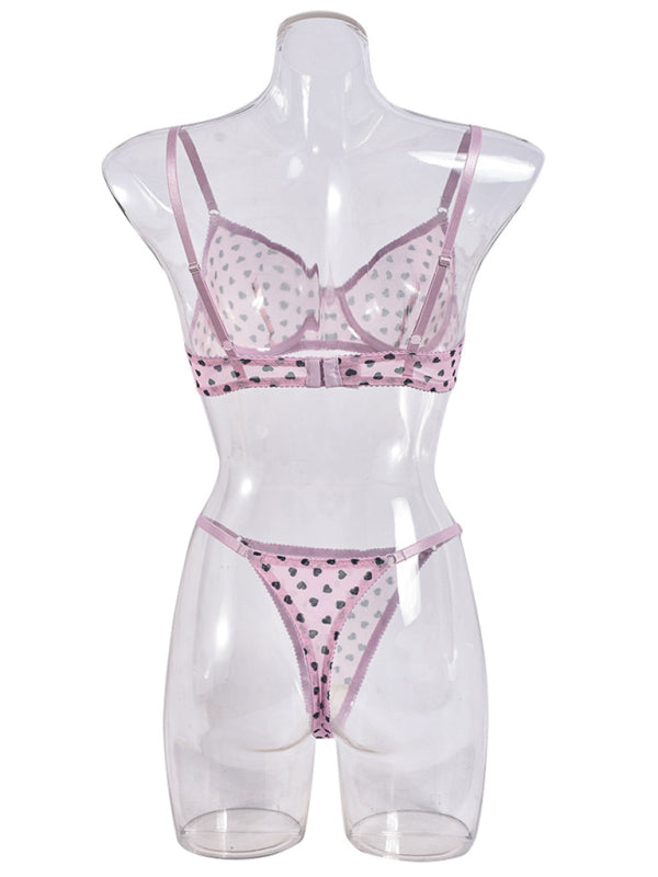 Elegant Mesh Lingerie Set for Romantic Celebrations Lingerie