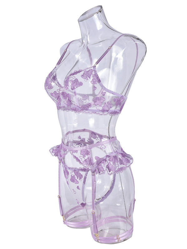 Purple Passion Lingerie Set for Memorable Nights Lingerie Outfits