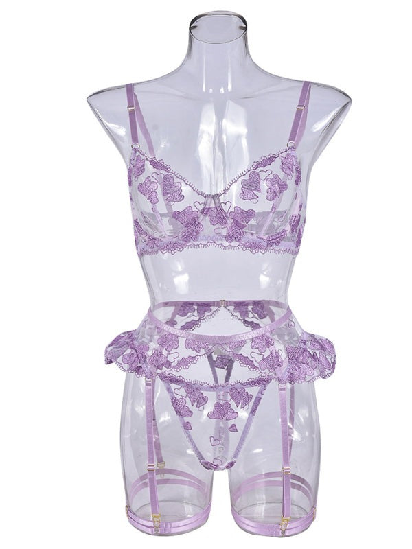 Purple Passion Lingerie Set for Memorable Nights Lingerie Outfits