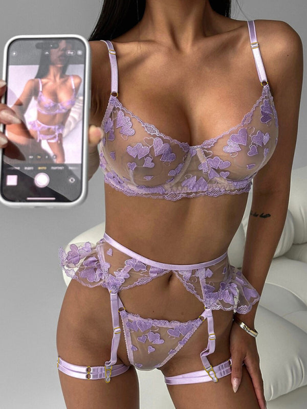 Purple Passion Lingerie Set for Memorable Nights Lingerie Outfits